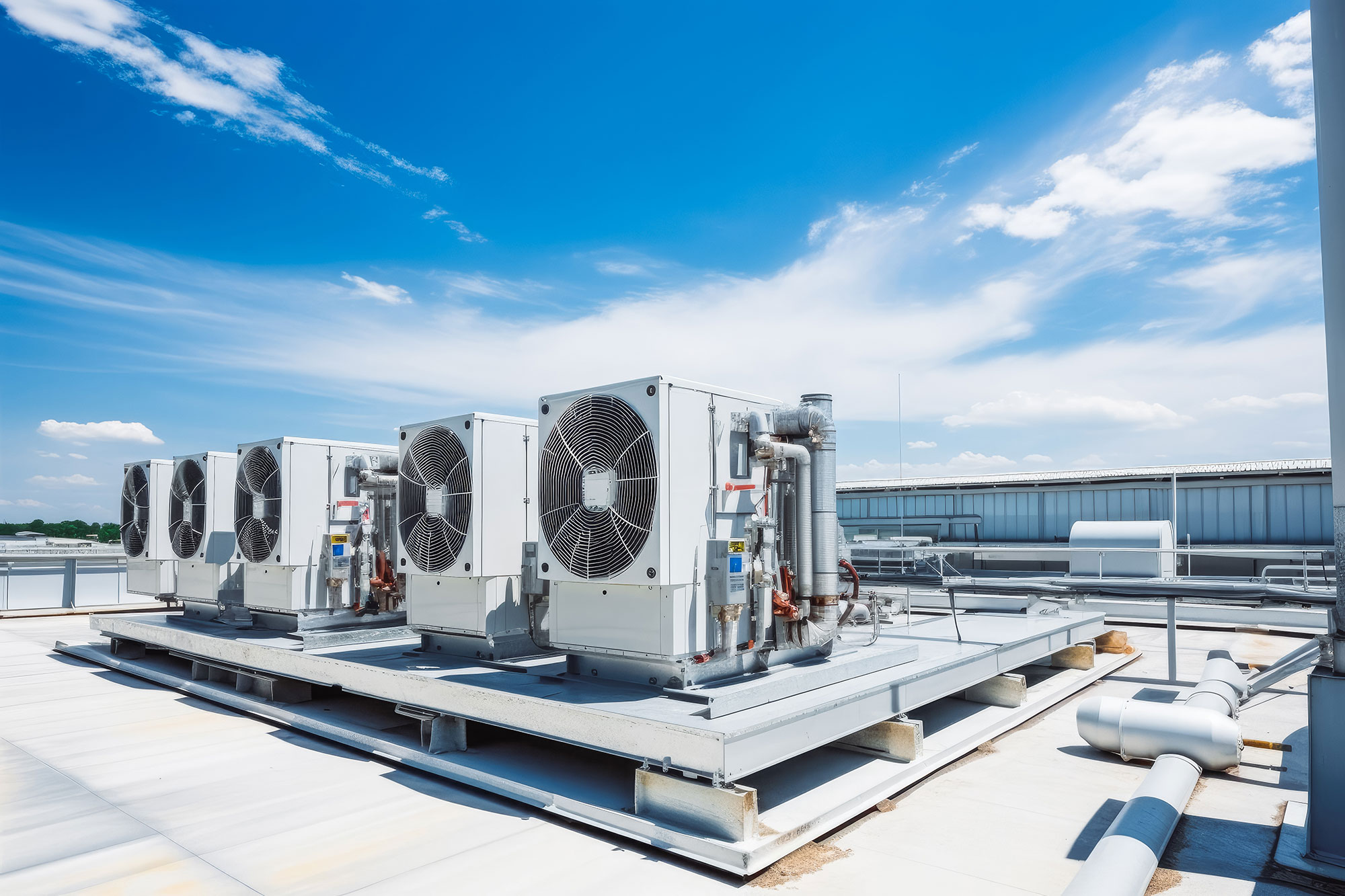 Rooftop Commercial HVAC System